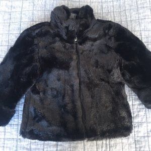 Gap Faux Fur Coat